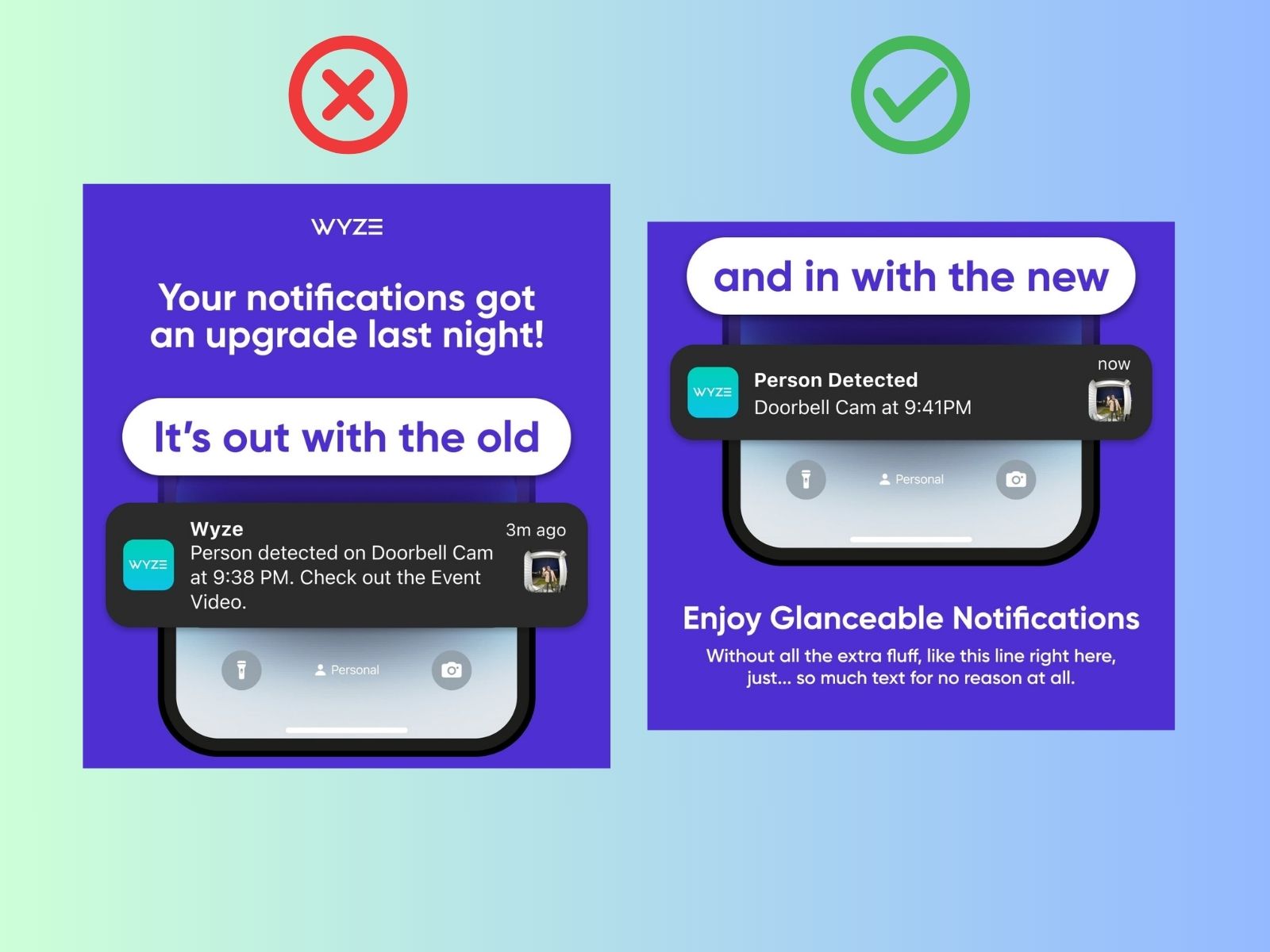 Wyze UX Writing